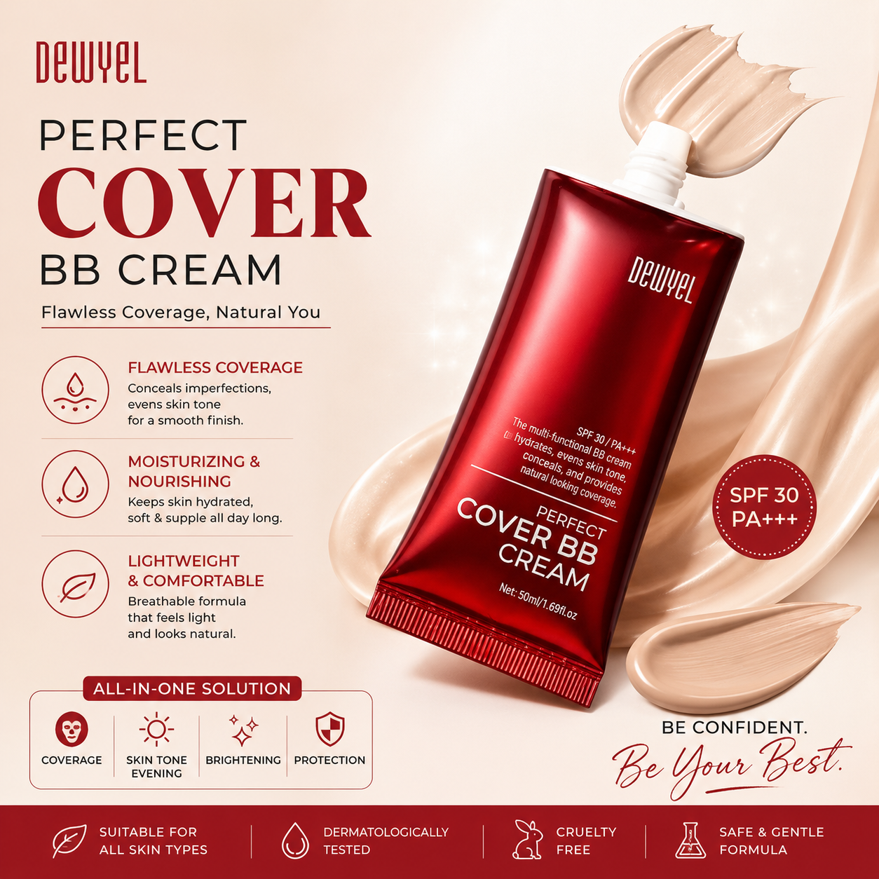 cf0b7066-bebd-456d-bd3f-f597c8f73d11 Tenzero perfect cover bb cream 50ml - Image 1