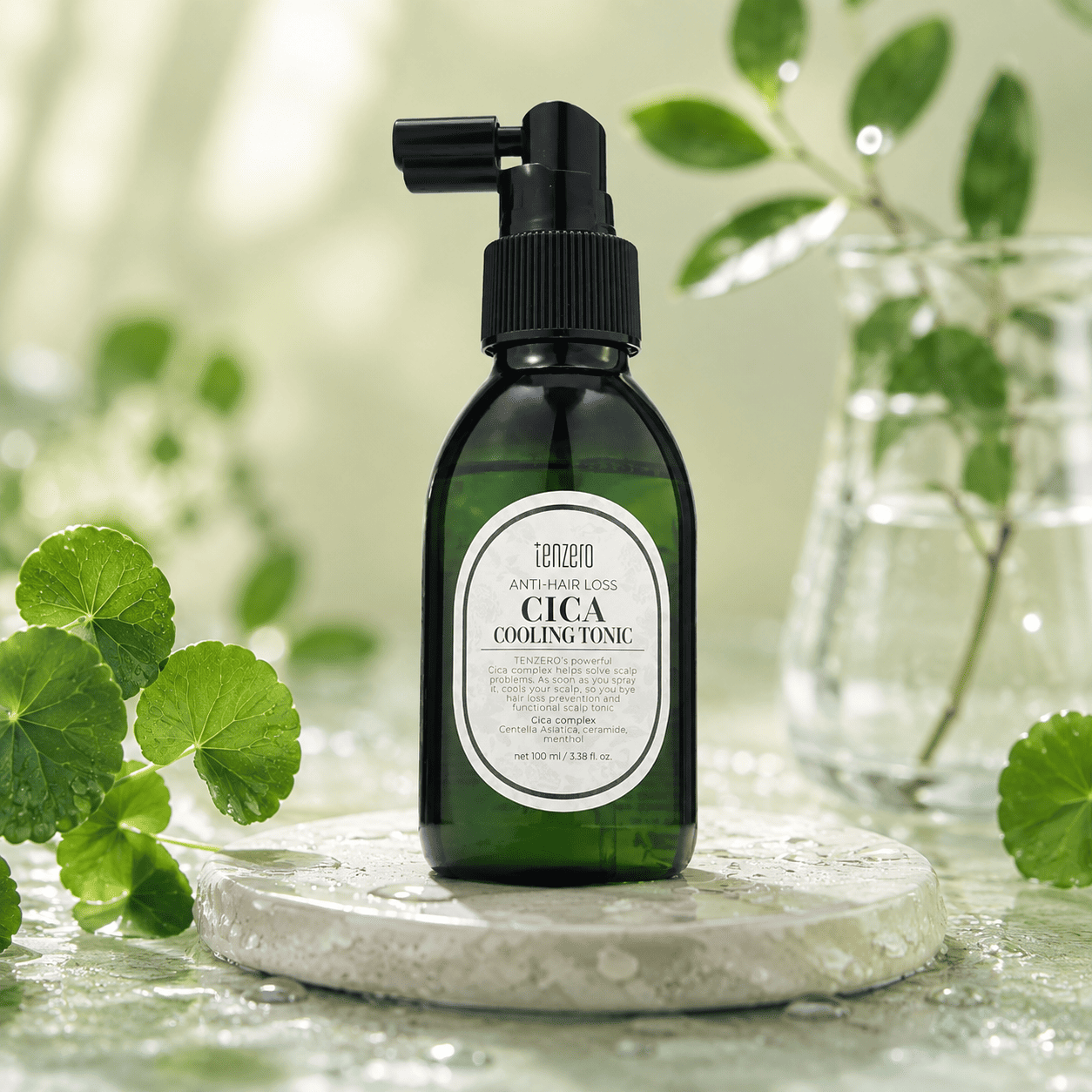 ChatGPT Image Aug 2, 2026, 09_37_05 PM (1) TENZERO Anti-Hair Loss CICA Cooling Tonic (100ml) - Image 1