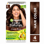 Garnier Color Naturals Creme Riche Hair Color (35ml+30g) - 4 Brown